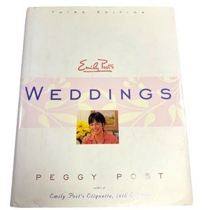 Emily Post’s Weddings Etiquette 16th Edition Hardcover Book